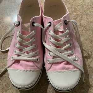 Pink Croc Sneakers